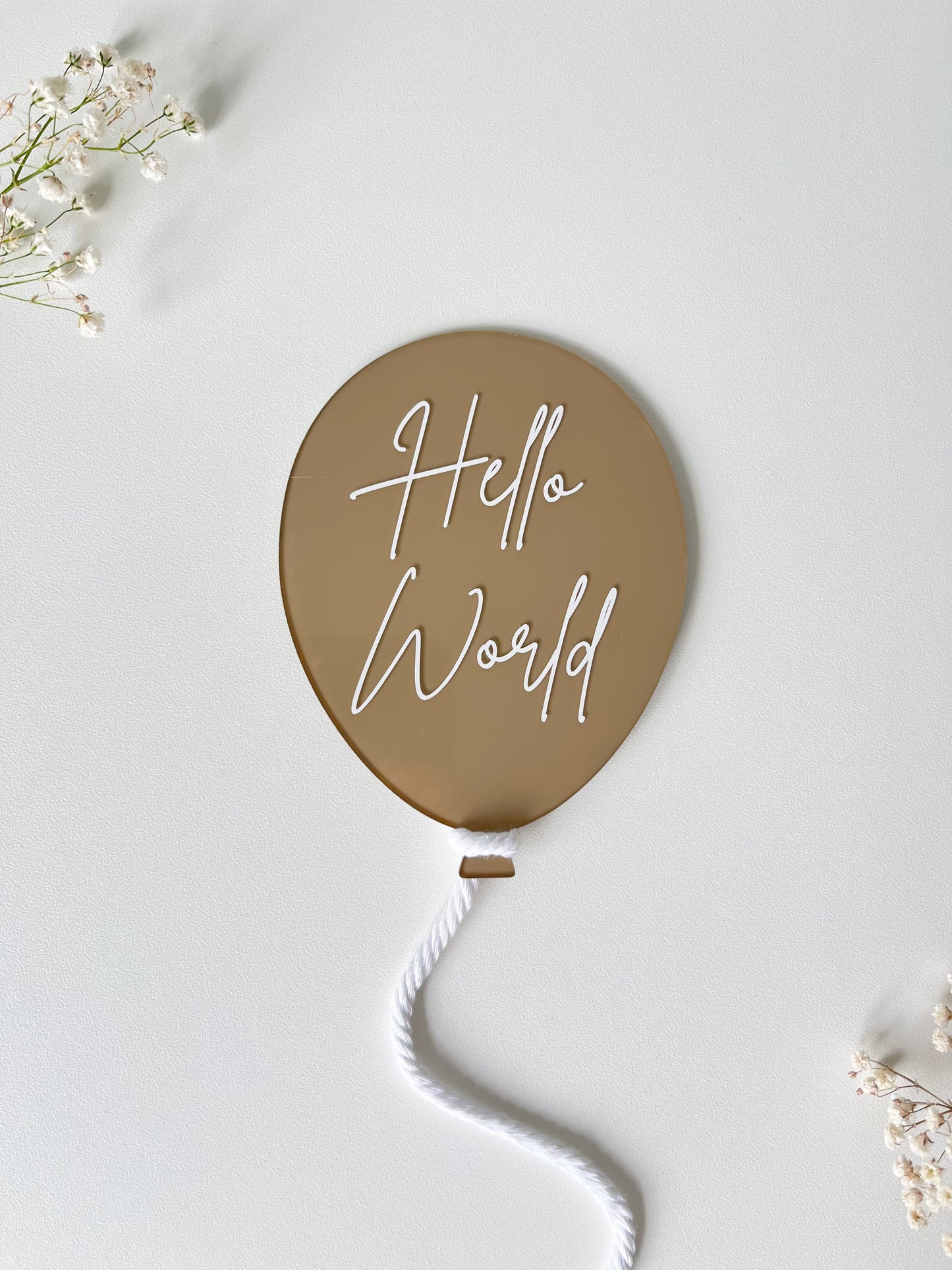 'Hello World' Balloon