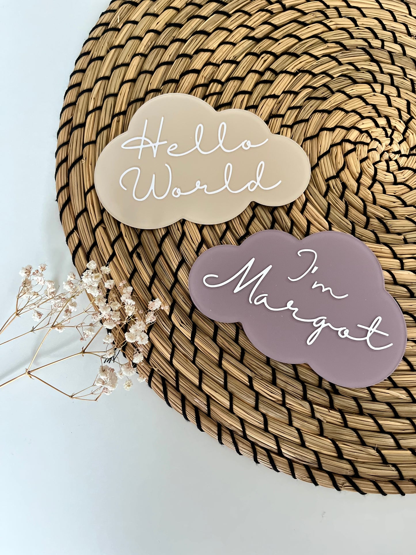 'Hello World' & Personalised Clouds (Duo)