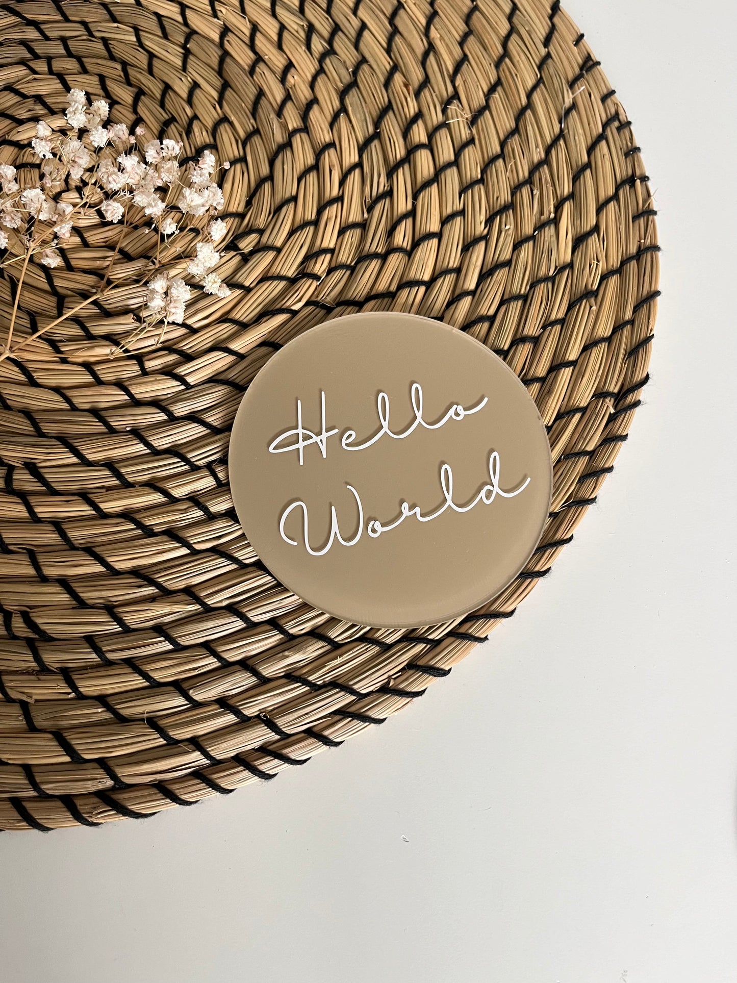 'Hello World' Circle